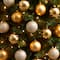 20ct. 3" Gold Shatterproof Christmas Ornaments